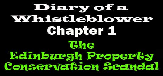 Diary of a Whistleblower - The Property Conservation Scandal Chapter 1 Diary of a Whistleblower - The Property Conservation Scandal Chapter 1